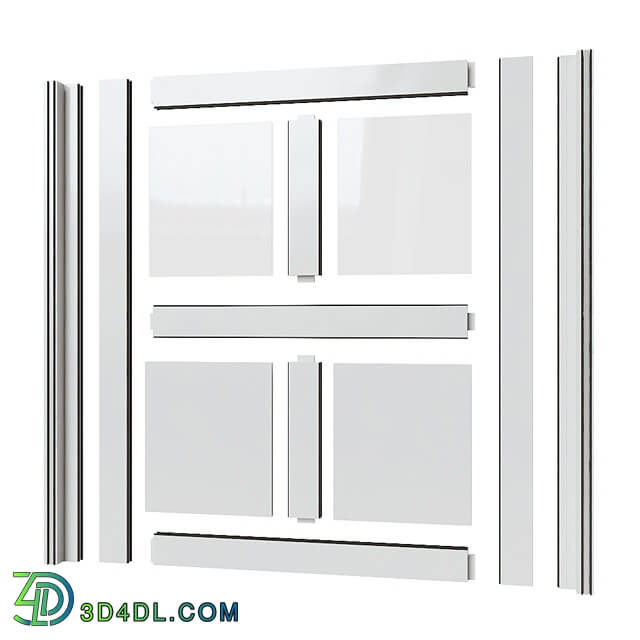 Doors - Aluminum partition _ Glazing of facades