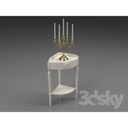 Table - Table corner 51h52h74sm 