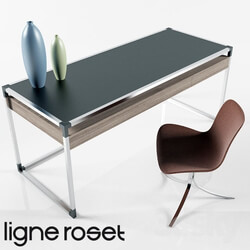 Table _ Chair - Ligne Roset Contours Set 
