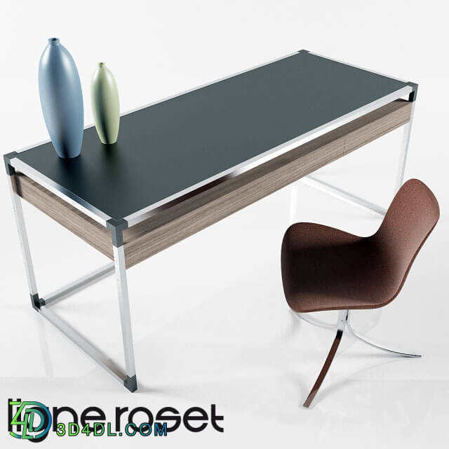 Table _ Chair - Ligne Roset Contours Set