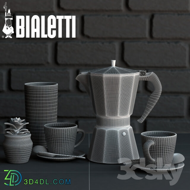 Tableware - Bialetti coffee set