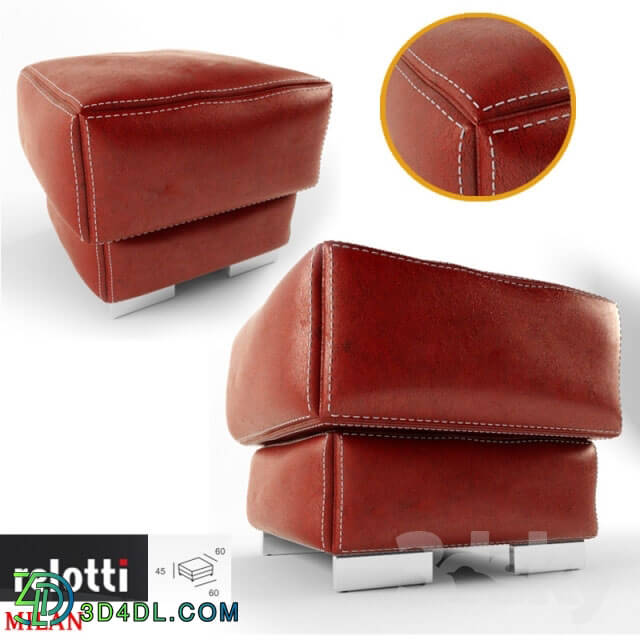 Other soft seating - Pouf factory _Relotti_ model _Milan_