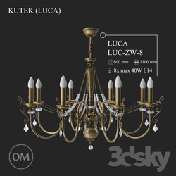 Ceiling light - KUTEK _LUCA_ LUC-ZW-8 
