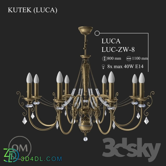Ceiling light - KUTEK _LUCA_ LUC-ZW-8
