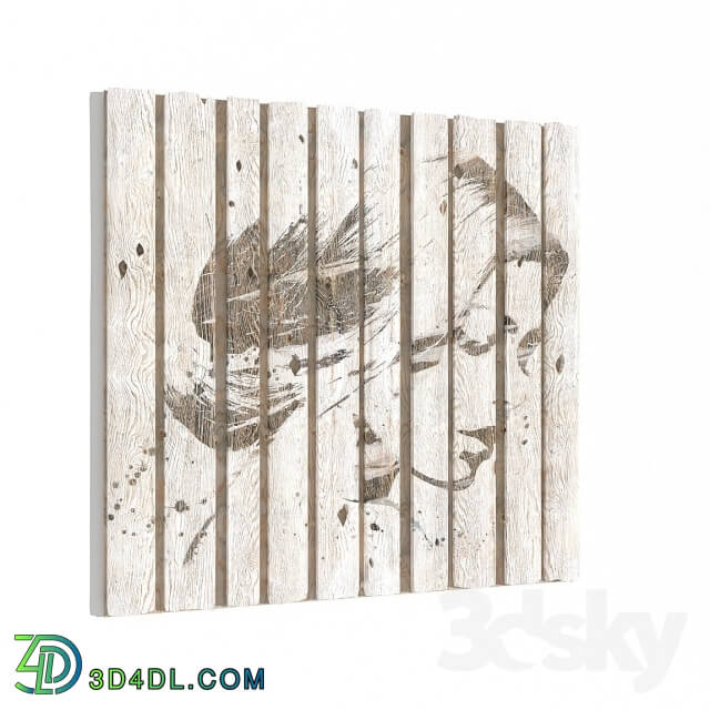 Other decorative objects - Wooden panels