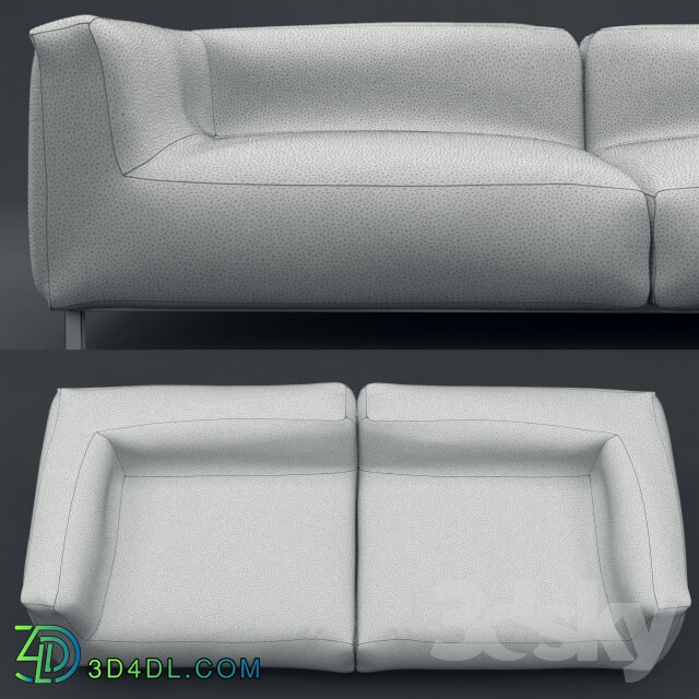 Sofa - Leather sofa MEXO