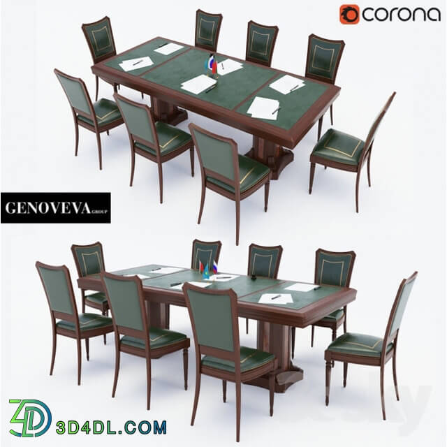 Office furniture - Conference Table with chairs Genoveva