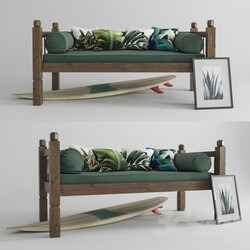 Other soft seating - tropical set 
