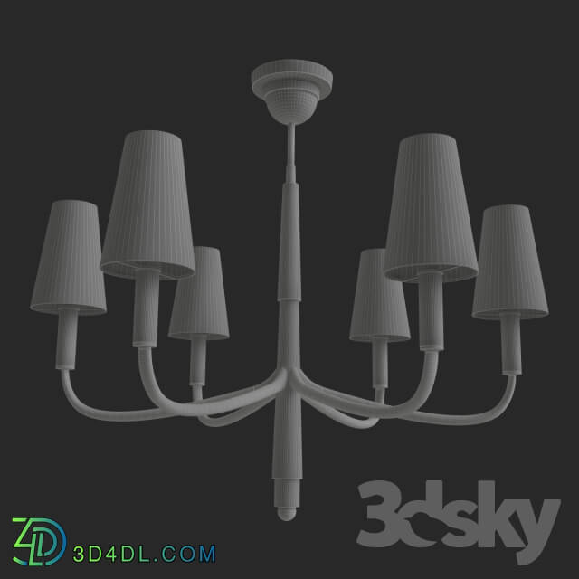 Ceiling light - Thomas O__39_Brien_Farlane_Small_Chandelier