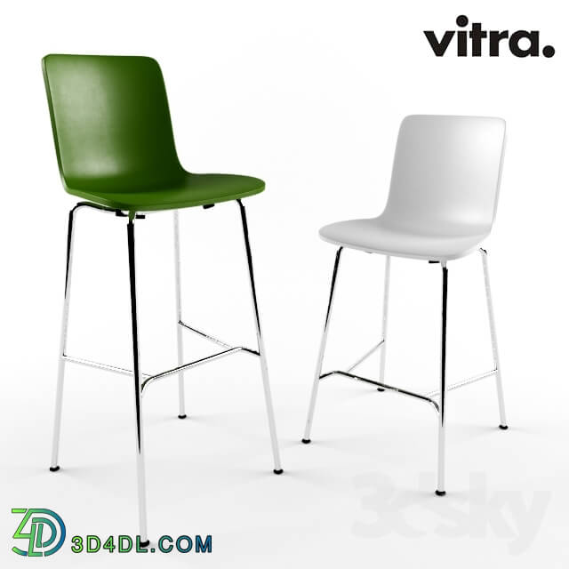 Chair - Vitra Hal Stool High _ Medium