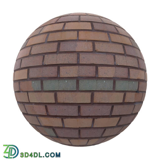 CGaxis-Textures Brick-Walls-Volume-09 orange brick wall (09)