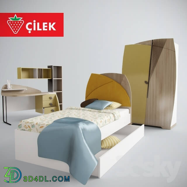 Full furniture set - Children Cilec NewJoy. VIP-series. - Series NEWLAND _NEW 2014_ 2