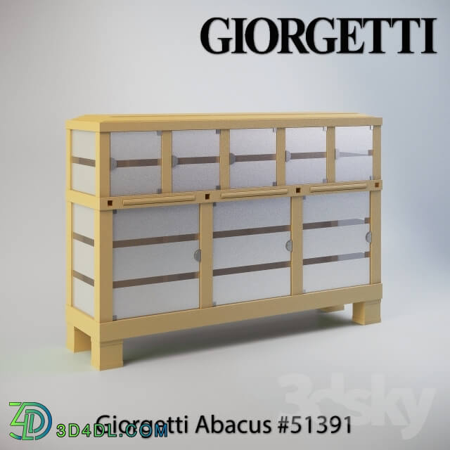Sideboard _ Chest of drawer - Giorgetti Abacus _ 51391