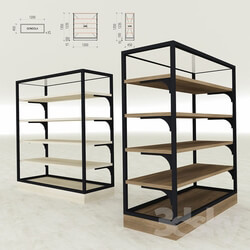 Wardrobe _ Display cabinets - Shelve Rack 