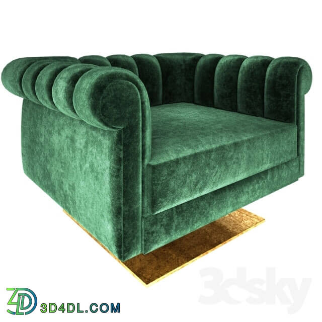 Arm chair - armchair_velvet