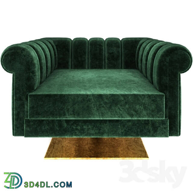 Arm chair - armchair_velvet