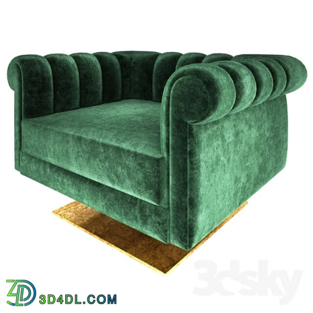 Arm chair - armchair_velvet