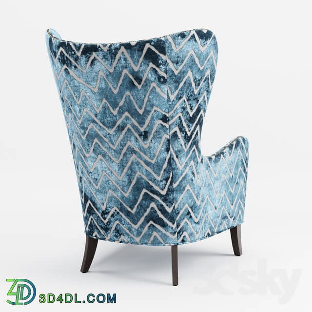 Arm chair - Massoud Viviette Wing Chair