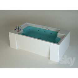 Bathtub - bath BUBBLE Architecture series H2o 