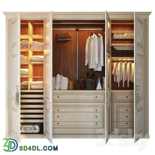 Wardrobe _ Display cabinets - Lanpas closet _Fiesole_