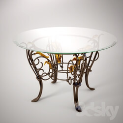 Table - Forged table. 