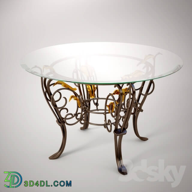 Table - Forged table.