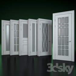 Doors - A set of glass doors 