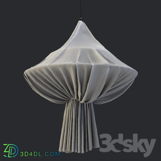 Ceiling light - Fabric Chandelier