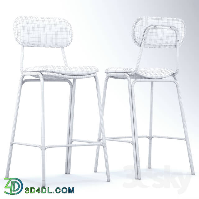 Chair - Cult Living Mila Metal Bar Chair