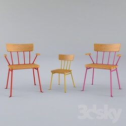 Chair - Furniture-Colored -Chair 01 
