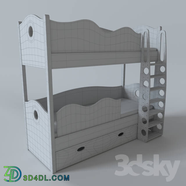Bed - Children__39_s bunk bed
