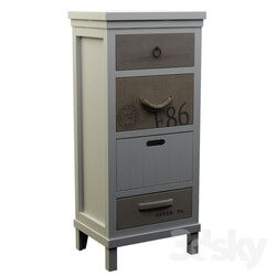 Sideboard _ Chest of drawer - Cupboard _4 drawers_ 500348 