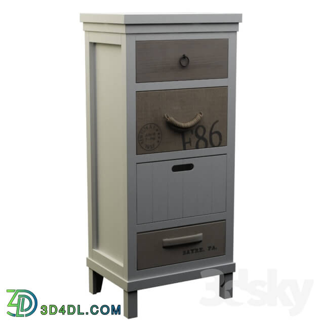 Sideboard _ Chest of drawer - Cupboard _4 drawers_ 500348