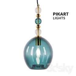 Ceiling light - Suspension Colorglass Balls art. 5434 from Pilartligths 
