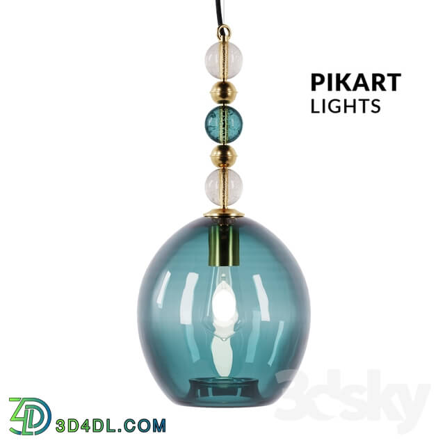 Ceiling light - Suspension Colorglass Balls art. 5434 from Pilartligths