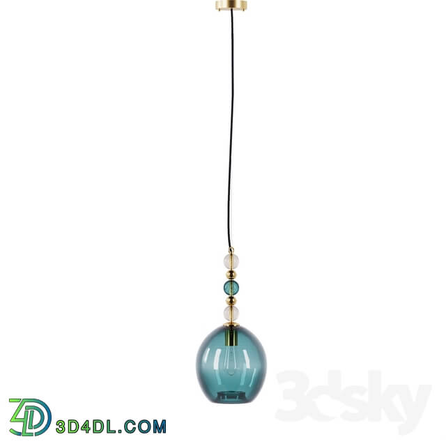 Ceiling light - Suspension Colorglass Balls art. 5434 from Pilartligths