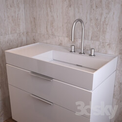 Wash basin - Washbasin Kartell By Laufen 810 339 
