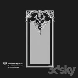 Decorative plaster - OM Architectural mirror ST 25 