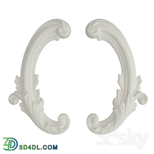 Decorative plaster - Volyut RODECOR Baroque 02110BR