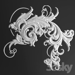 Decorative plaster - ornament 7 