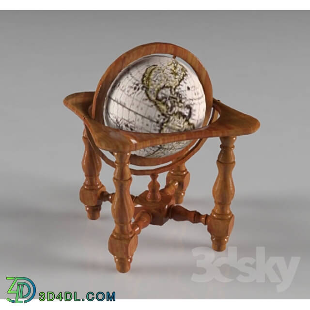 Other decorative objects - the old globe