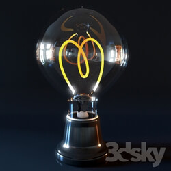 Table lamp - The_lightbulb_lamp 