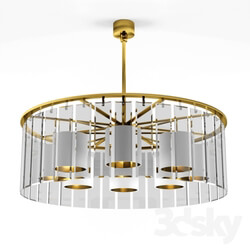 Ceiling light - Bella Figura Park Lane Round Chandelier 