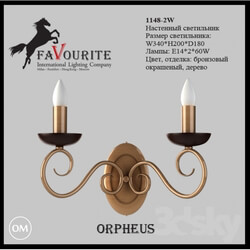 Wall light - Favourite 1148-2W Sconce 