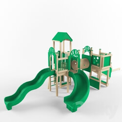 Other architectural elements - the playground 