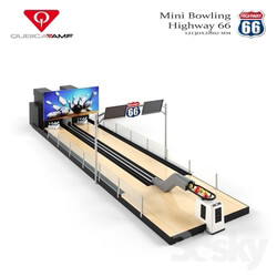 Miscellaneous - Mini-bowling _quot_Qubica AMF - Highway 66_quot_ 