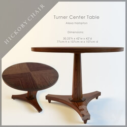 Table - Turner Center Table 