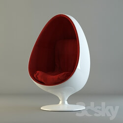 Arm chair - EGG_CHAIR_by_EERO_AARNIO 