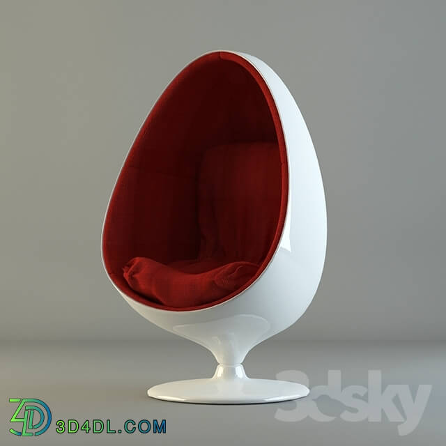 Arm chair - EGG_CHAIR_by_EERO_AARNIO