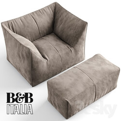 Arm chair - B_B ITALIA LE BAMBOLE ARMCHAIR 